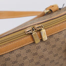 GUCCI Micro GG Supreme Hand Bag PVC 2way Beige Gold 002 122 0033 Auth 206806-19
