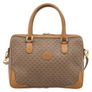 GUCCI Micro GG Supreme Hand Bag PVC 2way Beige Gold 002 122 0033 Auth 206806-13