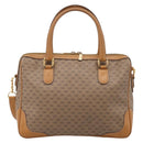 GUCCI Micro GG Supreme Hand Bag PVC 2way Beige Gold 002 122 0033 Auth 206806-2