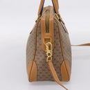 GUCCI Micro GG Supreme Hand Bag PVC 2way Beige Gold 002 122 0033 Auth 206806-3