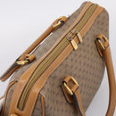 GUCCI Micro GG Supreme Hand Bag PVC 2way Beige Gold 002 122 0033 Auth 206806-6
