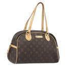 LOUIS VUITTON Monogram Montorgueil PM Hand Bag M95565 LV Auth 206807V-1
