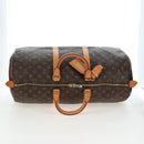 LOUIS VUITTON Monogram Keepall 50 Boston Bag M41426 LV Auth 206808V-14
