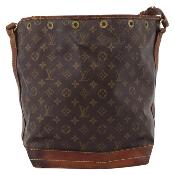 LOUIS VUITTON Monogram Noe Shoulder Bag M42224 LV Auth 206809