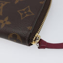 LOUIS VUITTON Monogram Portefeuille Clemence Long Wallet M60742 LV Auth 206815-15