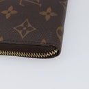 LOUIS VUITTON Monogram Portefeuille Clemence Long Wallet M60742 LV Auth 206815-16