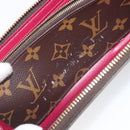LOUIS VUITTON Monogram Portefeuille Clemence Long Wallet M60742 LV Auth 206815-11
