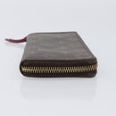 LOUIS VUITTON Monogram Portefeuille Clemence Long Wallet M60742 LV Auth 206815-3