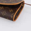 LOUIS VUITTON Monogram Pochette Twin GM Shoulder Bag M51852 LV Auth 206816V-9
