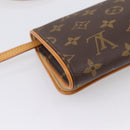LOUIS VUITTON Monogram Pochette Twin GM Shoulder Bag M51852 LV Auth 206816V-16