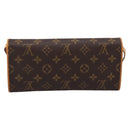 LOUIS VUITTON Monogram Pochette Twin GM Shoulder Bag M51852 LV Auth 206816V-2