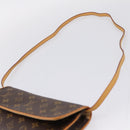 LOUIS VUITTON Monogram Pochette Twin GM Shoulder Bag M51852 LV Auth 206816V-8