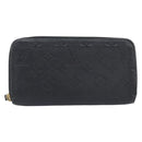 LOUIS VUITTON Monogram Empreinte Zippy Wallet Long Wallet M61864 LV Auth 206817-13