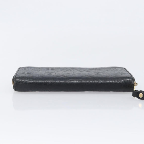 LOUIS VUITTON Monogram Empreinte Zippy Wallet Long Wallet M61864 LV Auth 206817