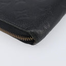 LOUIS VUITTON Monogram Empreinte Zippy Wallet Long Wallet M61864 LV Auth 206817-15
