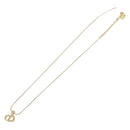 Christian Dior Necklace Metal 2 Set Gold Tone Auth 206829-11