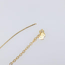 Christian Dior Necklace Metal 2 Set Gold Tone Auth 206829-16