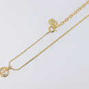 Christian Dior Necklace Metal 2 Set Gold Tone Auth 206829-20