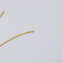 Christian Dior Necklace Metal 2 Set Gold Tone Auth 206829-25