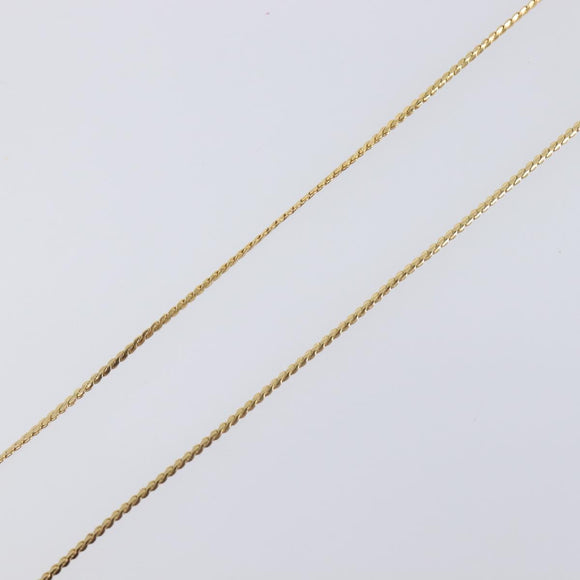 Christian Dior Necklace Metal 2 Set Gold Tone Auth 206829