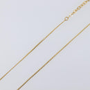 Christian Dior Necklace Metal 2 Set Gold Tone Auth 206829-6