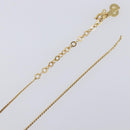 Christian Dior Necklace Metal 2 Set Gold Tone Auth 206829-7