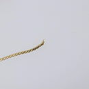 Christian Dior Necklace Metal 2 Set Gold Tone Auth 206829-9