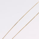 Christian Dior Necklace Metal Gold Tone Auth 206830-11