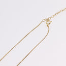 Christian Dior Necklace Metal Gold Tone Auth 206830-12