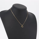 Christian Dior Necklace Metal Gold Tone Auth 206830-15