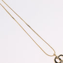 Christian Dior Necklace Metal Gold Tone Auth 206830-4