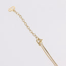 Christian Dior Necklace Metal Gold Tone Auth 206830-7
