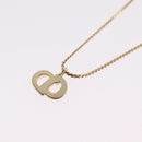 Christian Dior Necklace Metal Gold Tone Auth 206830-9