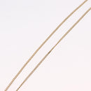 Christian Dior Necklace Metal Gold Tone Auth 206832-12