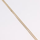 Christian Dior Necklace Metal Gold Tone Auth 206832-5
