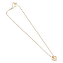 Christian Dior Necklace Metal Gold Tone Auth 206833-2