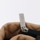 CHANEL Cambon Line Matelasse Tote Bag Leather Beige Silver CC Auth 206839V-9