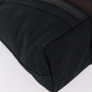 HERMES Toroca Horizontal PM Hand Bag Canvas Black Auth 206842A-10