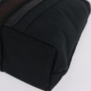 HERMES Toroca Horizontal PM Hand Bag Canvas Black Auth 206842A-11