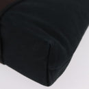 HERMES Toroca Horizontal PM Hand Bag Canvas Black Auth 206842A-13