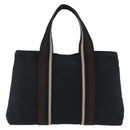 HERMES Toroca Horizontal PM Hand Bag Canvas Black Auth 206842A-3