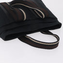 HERMES Toroca Horizontal PM Hand Bag Canvas Black Auth 206842A-6