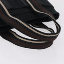 HERMES Toroca Horizontal PM Hand Bag Canvas Black Auth 206842A-7