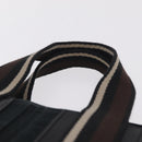 HERMES Toroca Horizontal PM Hand Bag Canvas Black Auth 206842A-8