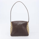 GUCCI GG Supreme GG Canvas Shoulder Bag 3 Set Beige Black Auth 206846-20