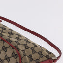 GUCCI GG Supreme GG Canvas Shoulder Bag 3 Set Beige Purple Auth 206847-24