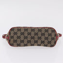 GUCCI GG Supreme GG Canvas Shoulder Bag 3 Set Beige Purple Auth 206847-25