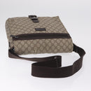 GUCCI GG Supreme GG Canvas Shoulder Bag 3 Set Beige Purple Auth 206847-5