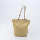 GUCCI GG Canvas Shoulder Bag 2 Set Beige Auth 206848-10