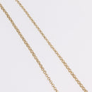 Christian Dior Necklace Metal Gold Tone Auth 206850-5